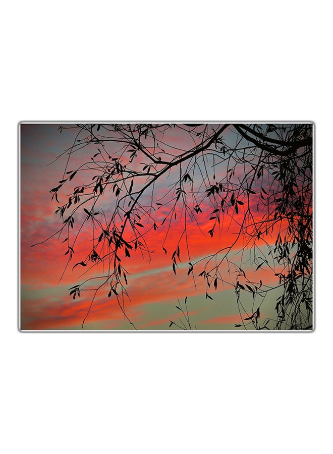 لوحة فنية مطبوعة للزينة متعدد الألوان 21x14.8سم