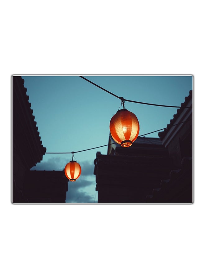 Fast Print Decorative Printed Tableau Painting Multicolour 21x14.8cm