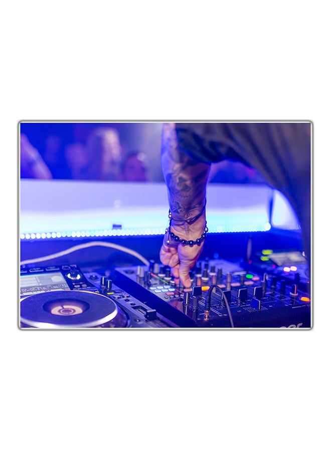 Fast Print Decorative Printed Tableau Painting Multicolour 21x14.8cm