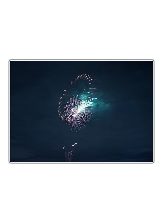 Fast Print Decorative Printed Tableau Painting Multicolour 21x14.8cm