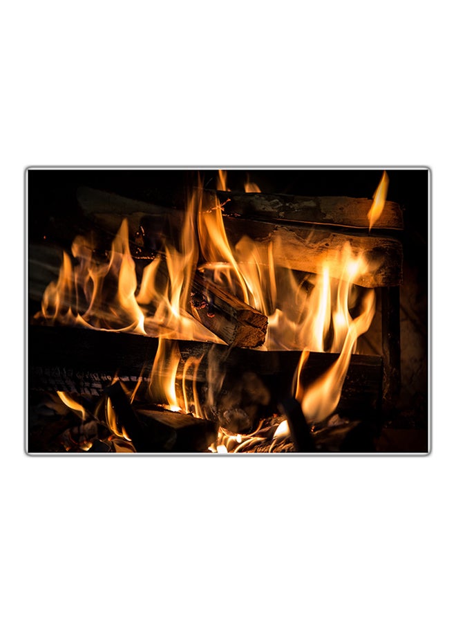 Fast Print Decorative Printed Tableau Painting Multicolour 21x14.8cm