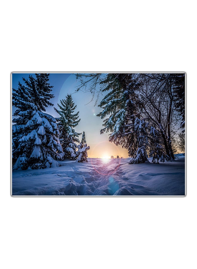 لوحة فنية مطبوعة للزينة متعدد الألوان 21x14.8سم