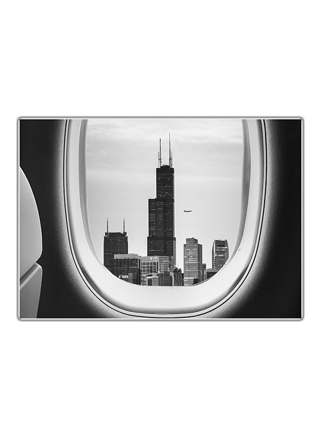 Decorative Printed Tableau Painting Multicolour 21x14.8cm