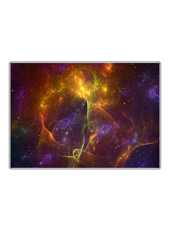 لوحة فنية مطبوعة للزينة متعدد الألوان 21x14.8سم