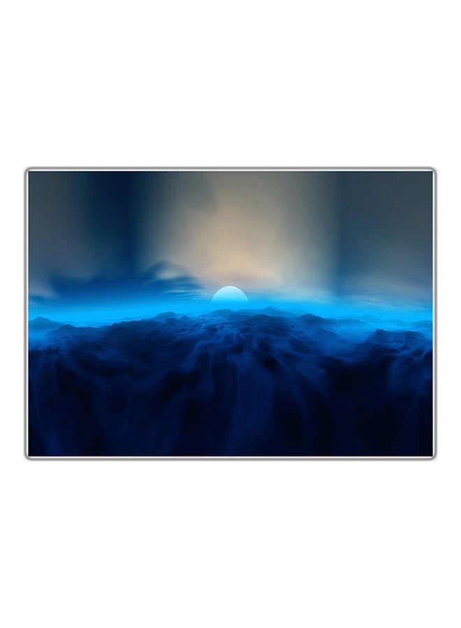 Decorative Printed Tableau Painting Multicolour 21x14.8cm