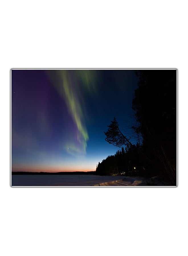 لوحة فنية مطبوعة للزينة متعدد الألوان 21x14.8سم