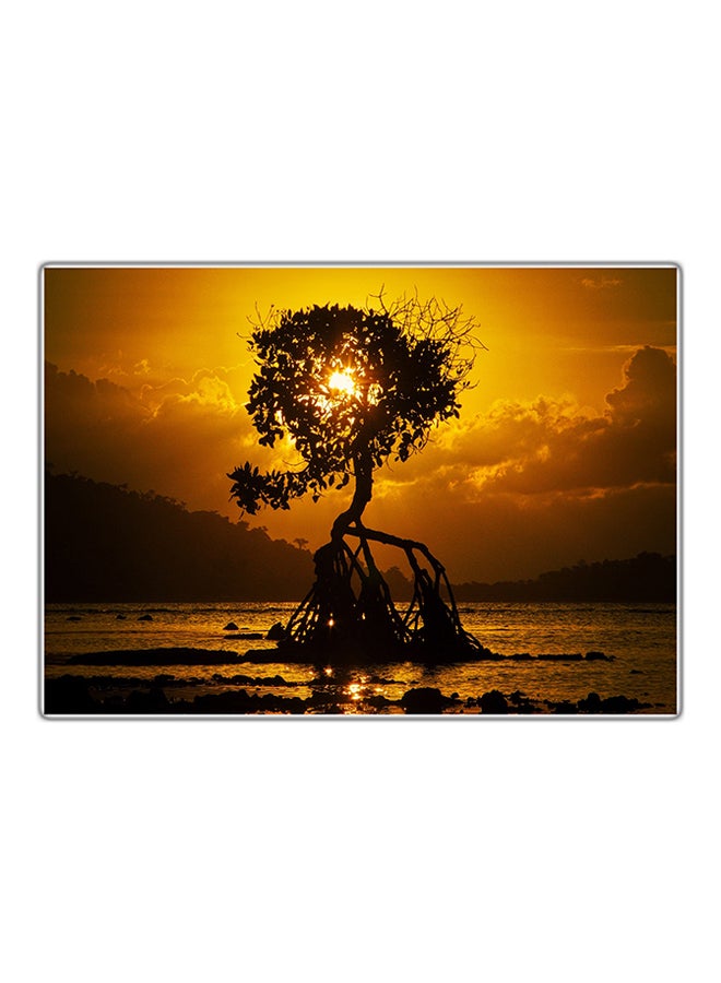 فاست برينت لوحة فنية مطبوعة للزينة متعدد الألوان 21x14.8سم