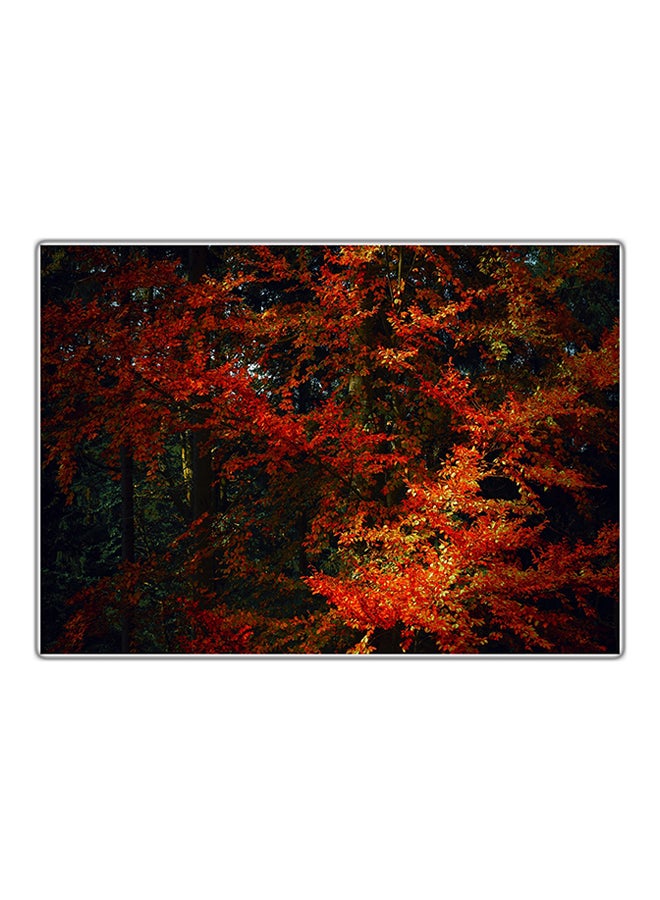 Decorative Printed Tableau Multicolour 21x14.8cm