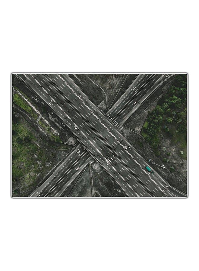 لوحة فنية مطبوعة للزينة متعدد الألوان 21x14.8سم