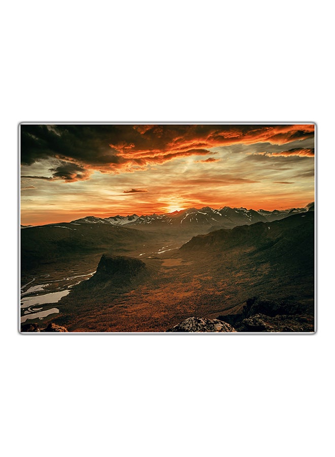 Fast Print Decorative Printed Tableau Multicolour 21x14.8cm