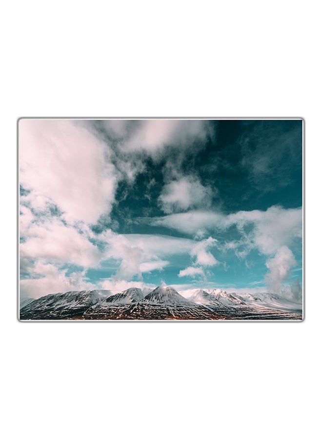 لوحة فنية مطبوعة للزينة متعدد الألوان 21x14.8سم