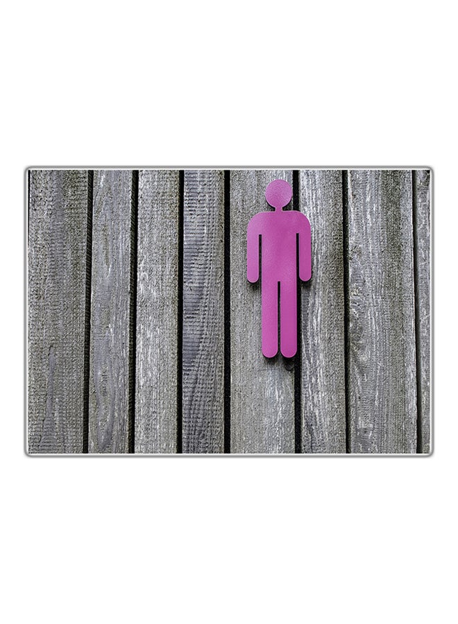 فاست برينت لوحة فنية مطبوعة للزينة متعدد الألوان 14.8x10.5سم