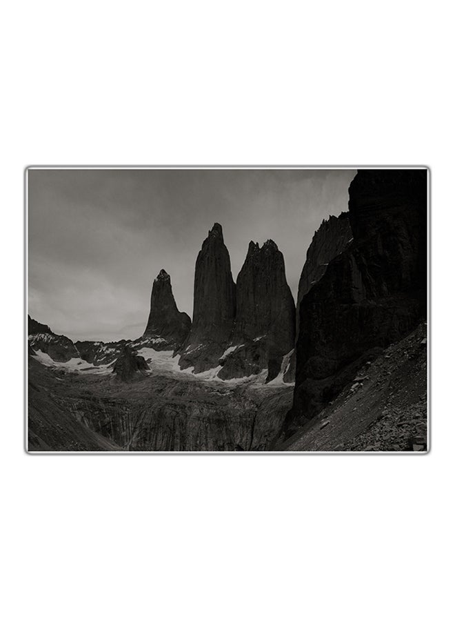 فاست برينت لوحة فنية مطبوعة للزينة متعدد الألوان 14.8x10.5سم