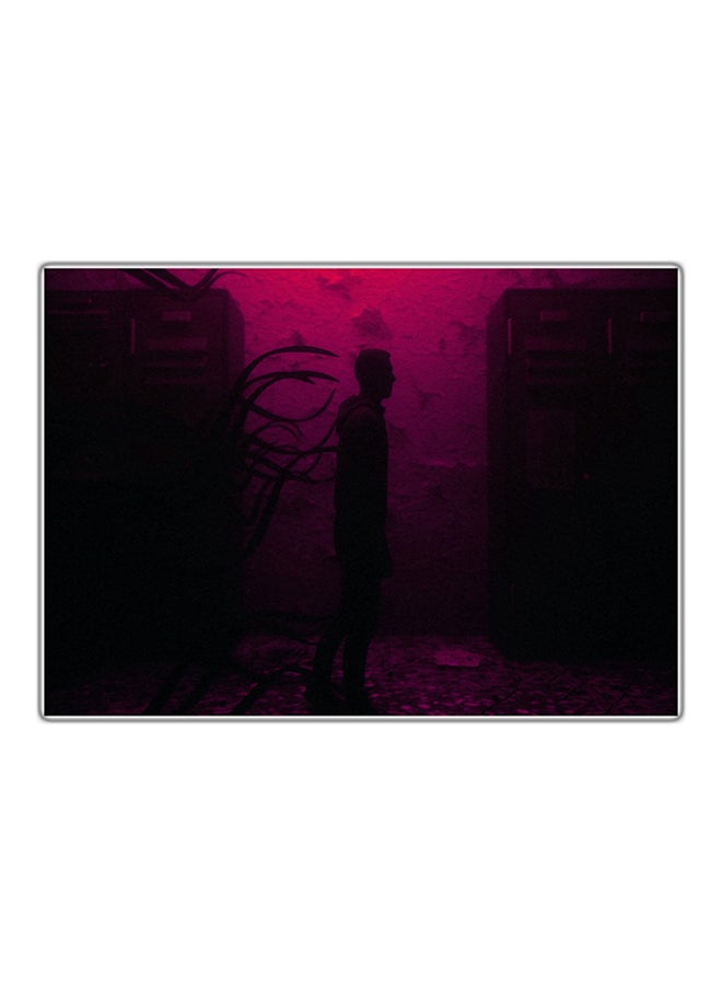 لوحة فنية مطبوعة للزينة متعدد الألوان 14.8x10.5سم