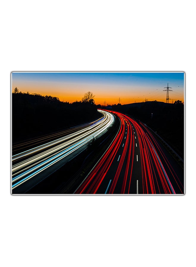 فاست برينت لوحة فنية مطبوعة للزينة متعدد الألوان