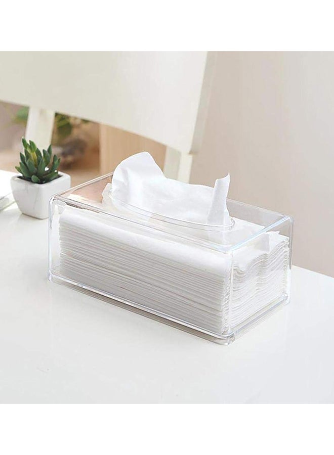 Generic Tissue Box Clear 22.5x12x9cm  - Image 5
