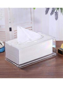 Generic Tissue Box Clear 22.5x12x9cm  - Image 4