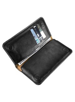 Magnetic Wallet Case Cover For Smartphones Black - v1575261854/N29336517A_2