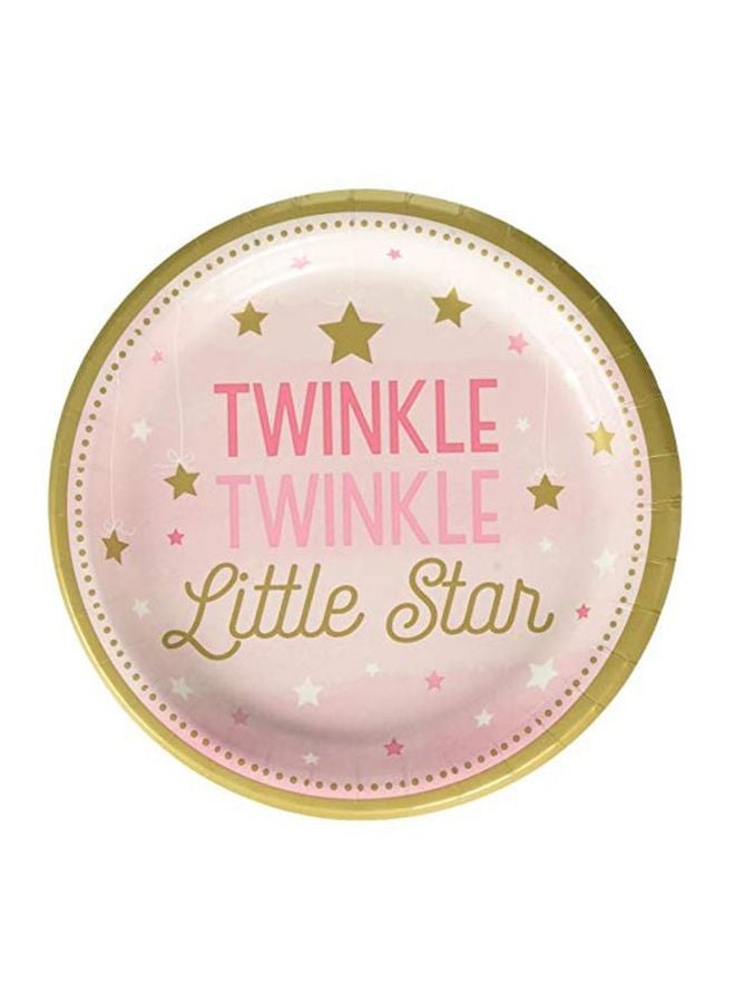 كرييتف كونفيرتينج بالون من القصدير بتصميم عبارة Twinkle Twinkle Little Star طراز 322267 18بوصة - Image 1