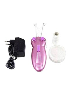 Jundeli 3-Piece Face Hair Remover Pink/Silver/Black  - Image 1