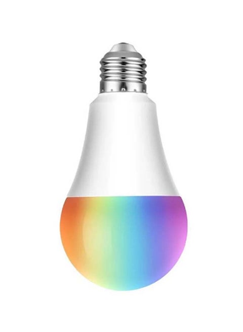 Remote Control Smart LED Bulb White 13.5x6.5x6.5cm