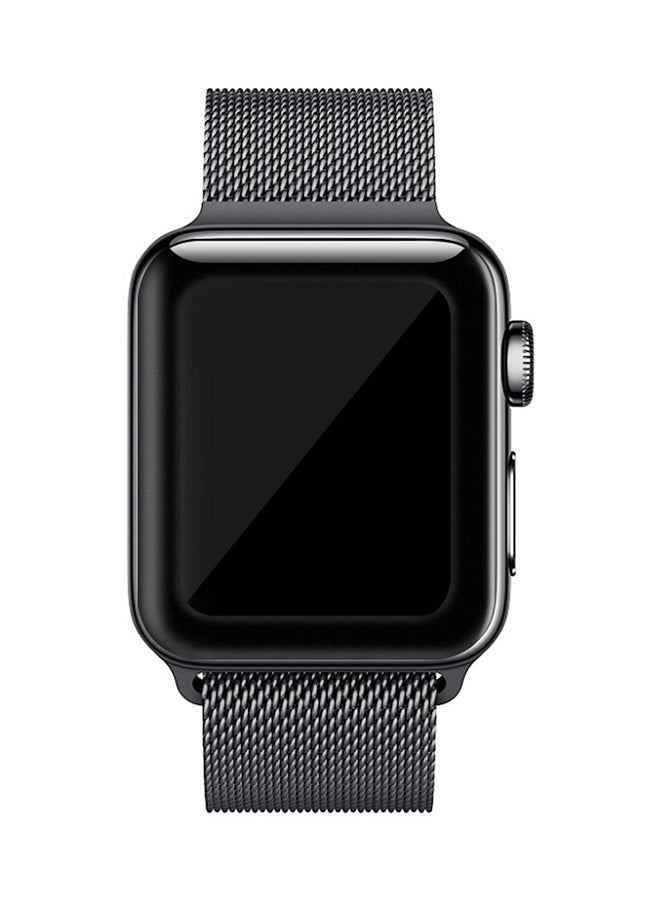 Link Dream Tempered Glass Screen Protector Cover For Apple Watch iWatch Series 3 Black - Image 3