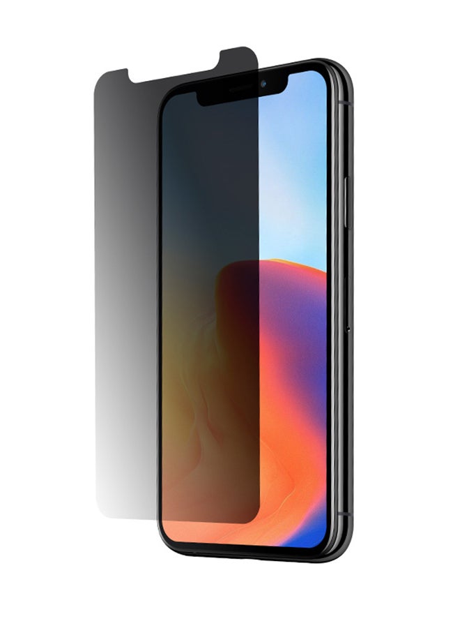 غرين لاصقة حماية للشاشة للحفاظ على الخصوصية لهواتف آيفون 11 برو ماكس شفاف/ أسود - Image 1