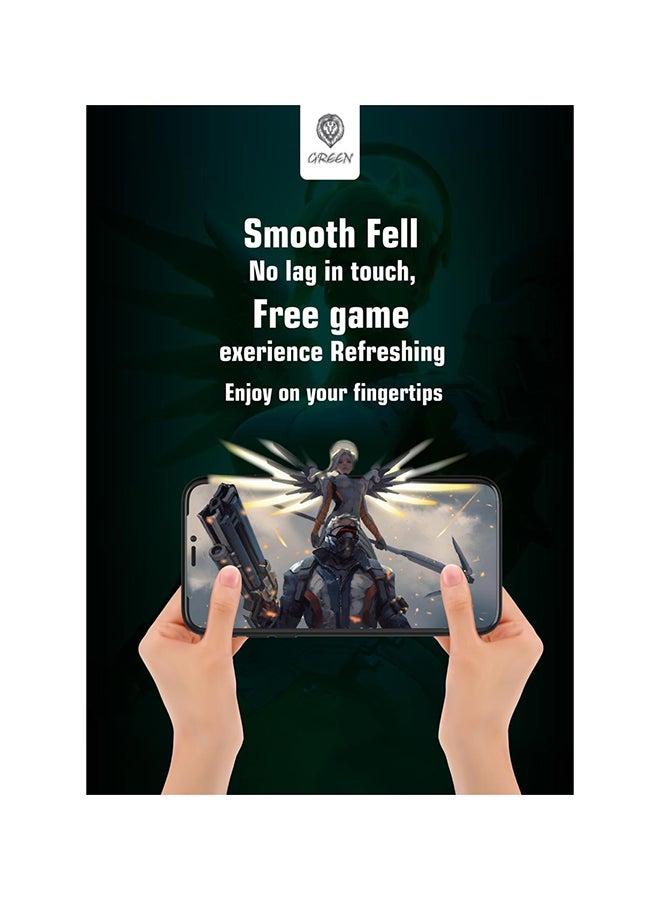 غرين لاصقة حماية للشاشة للحفاظ على الخصوصية لهواتف آيفون 11 برو ماكس شفاف/ أسود - Image 5