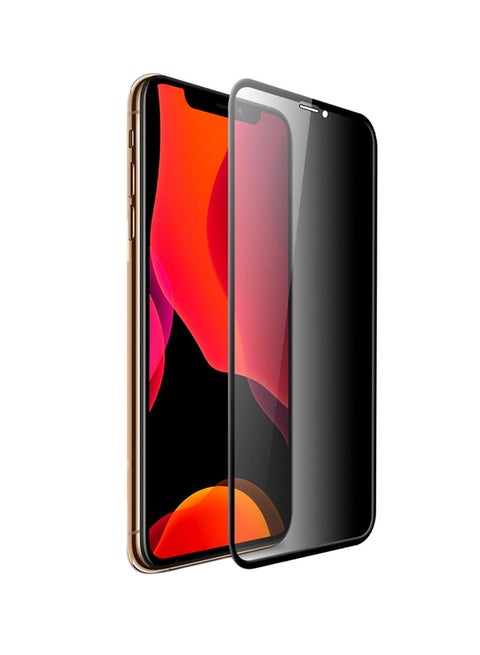 3D Privacy Glass Screen Protector For iPhone 11 Pro Max Black