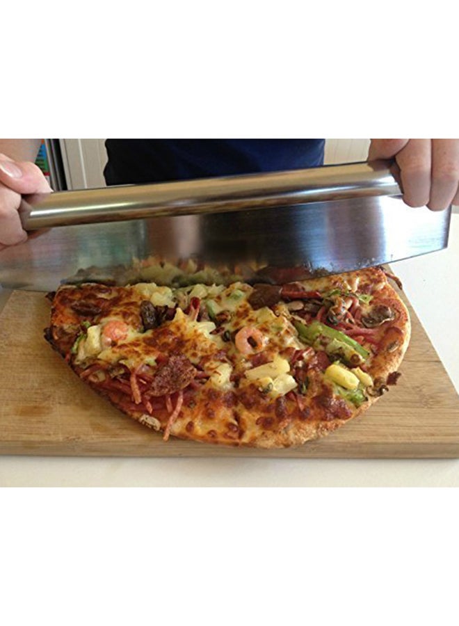 Checkered Chef - Pizza Cutter Silver/Black - Image 1