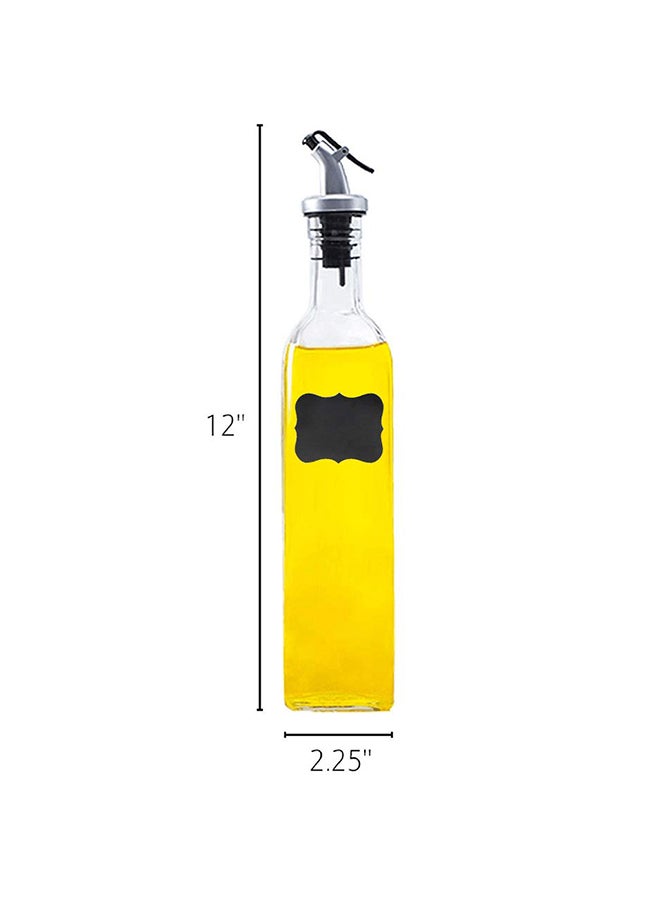 Tebery 4-Piece Oil Dispenser Multicolour - Image 2