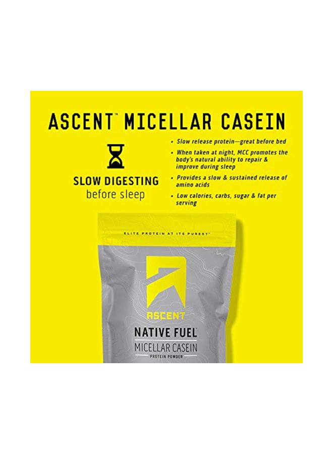 Ascent - Native Fuel Micellar Casein Protein Powder - Chocolate - Image 1