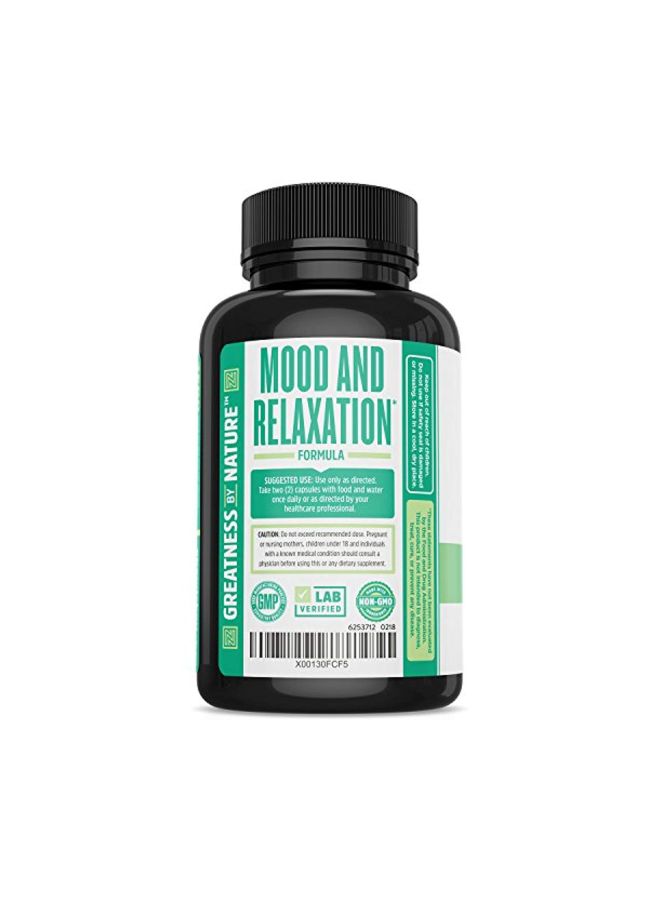 Zhou Nutrition - Soothing Stress Support Supplement - 60 Capsules - Image 1
