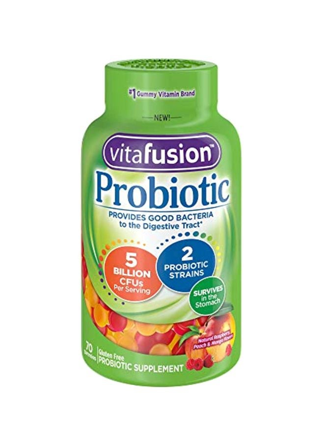Vitafusion Probiotic Dietary Supplement - 70 Gummies 