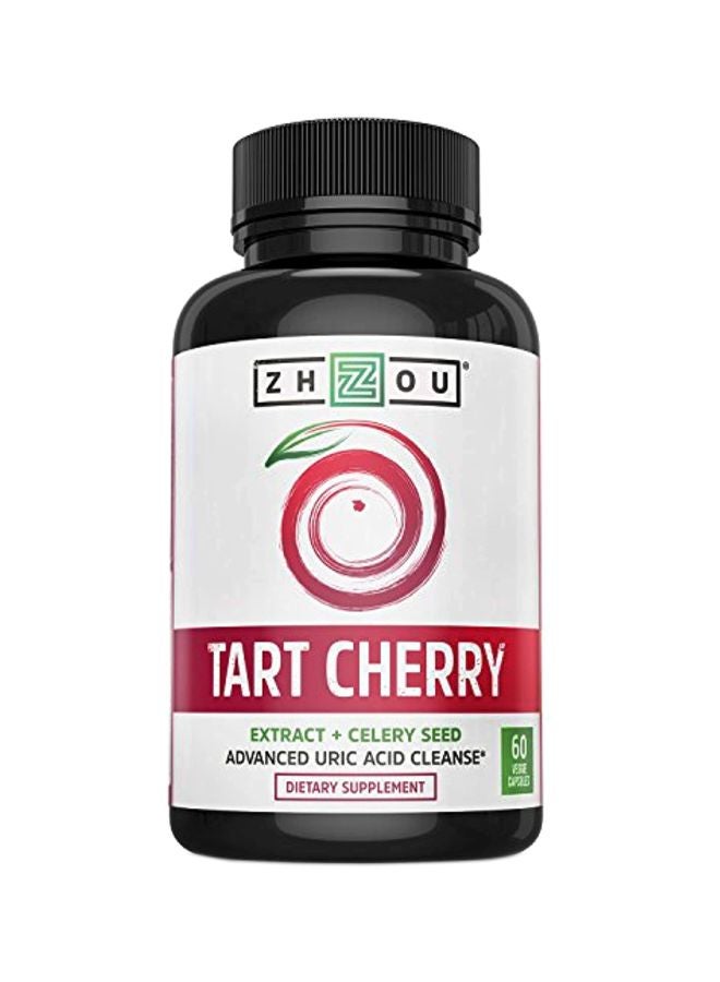 Zhou Nutrition - Advanced Uric Acid Cleanse Dietary Supplement - Tart Cherry - 60 Capsules - Image 1
