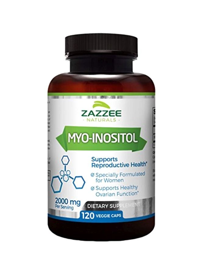 زازي مُكمل غذائي ميو اينوزيتول - 120 كبسولة - Image 1