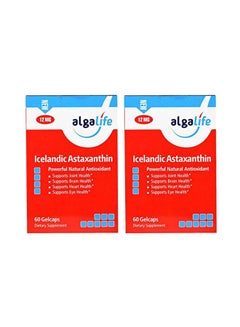 Pack Of 2 Icelandic Astaxanthin - 120 Gelscaps