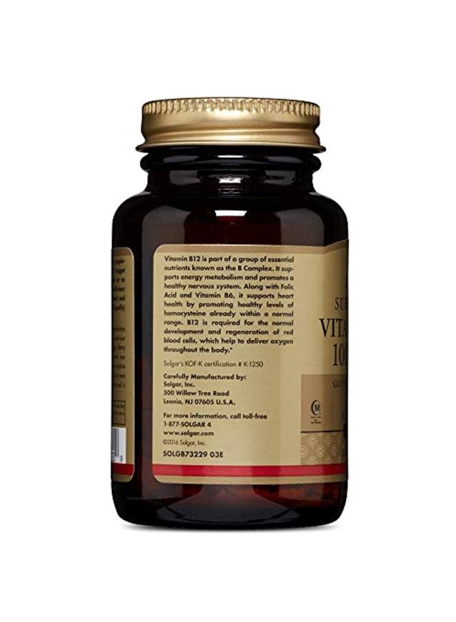Solgar Vitamin B12 1000 Mcg Dietary Supplements - 250 Nuggets - Image 4