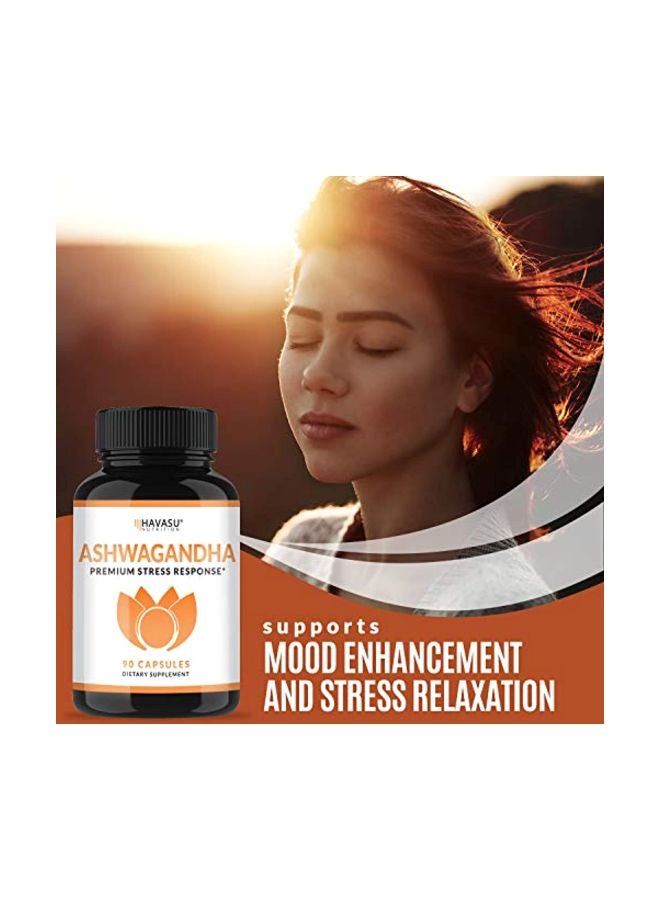 Havasu Nutrition - Ashwagandha Dietary Supplement - 90 Capsule - Image 1