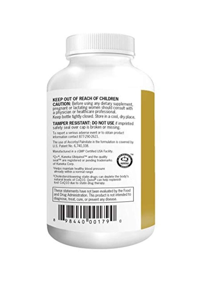 Qunol - Extra Strength Ubiquinol Dietary Supplement 60 Softgels - Image 1