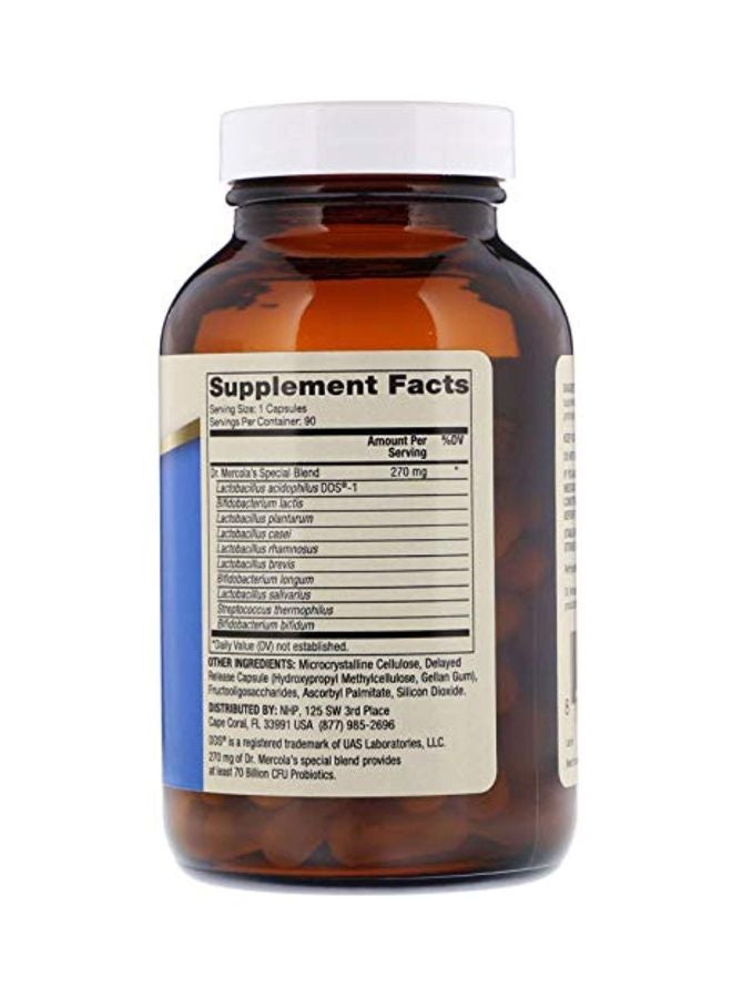 Dr. Mercola Complete Probiotics Dietary Supplement - 90 Capsules  - Image 2