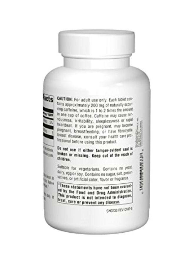 Source Naturals Guarana Energizer 900mg Dietary Supplement - 200 Tablets  - Image 3