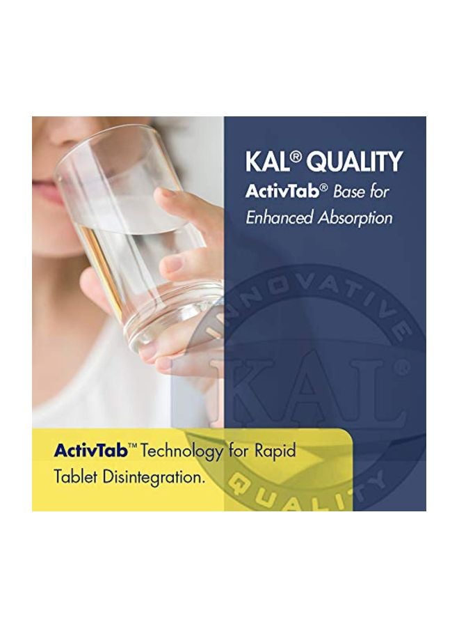 KAL Mallic Acid With Magnesium Dietary Supplement - 120 Tablets - Image 4