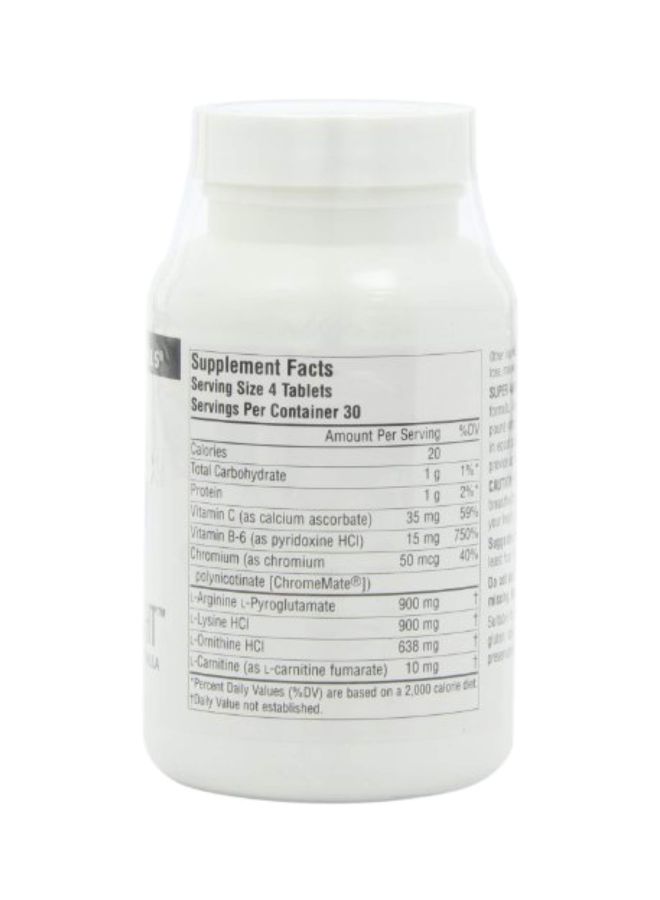 Source Naturals Super Amino Night Advance Amino Acid Formula Dietary Supplement - 120 Tablets - Image 3