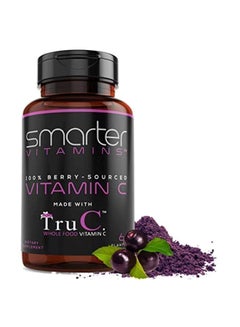 SmarterVitamins Vitamin C Dietary Supplement - 60 Vegan Capsules  - Image 2