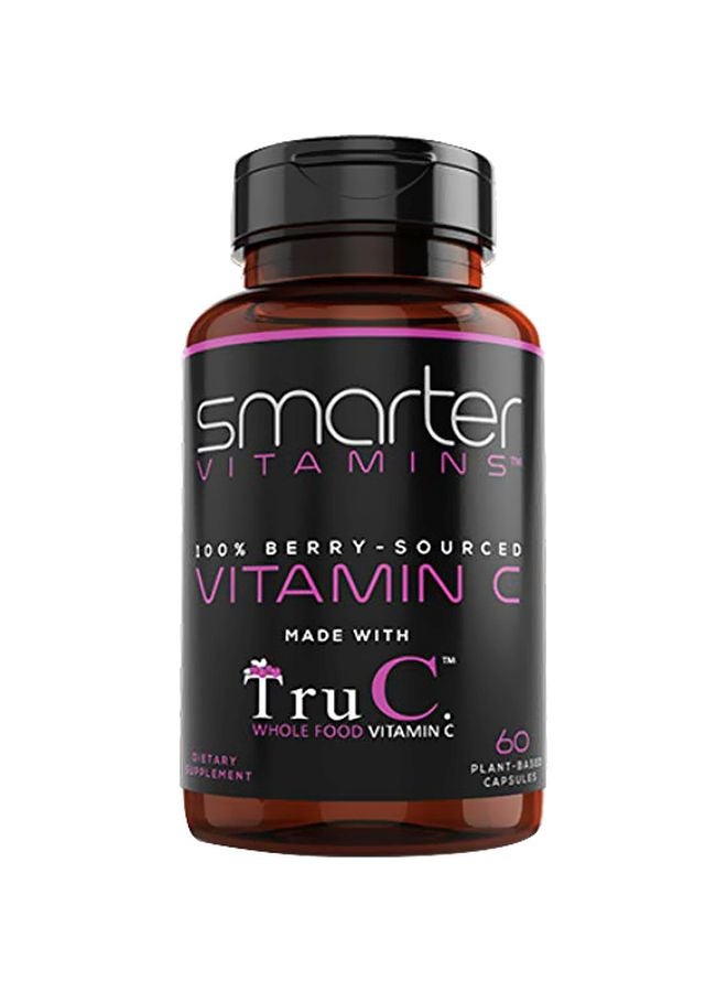 Vitamin C Dietary Supplement - 60 Vegan Capsules - v1575364119/N32452504A_1