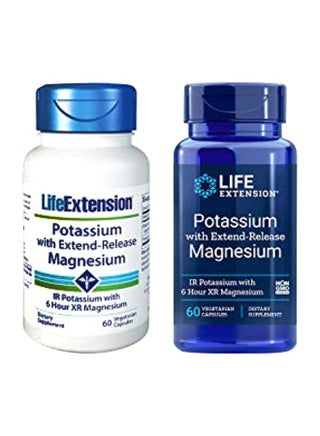 Potassium with Extend-Release Magnesium Dietary Supplement - 60 Capsules - v1575364201/N32455509A_1