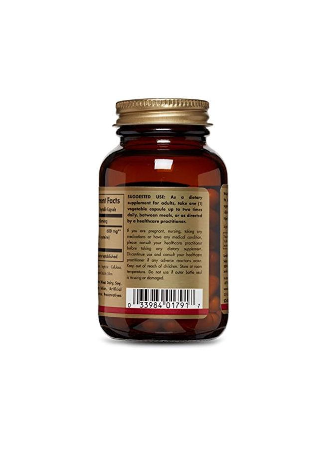 Solgar NAC 600 mg - 60 Vegetable Capsules - Image 3