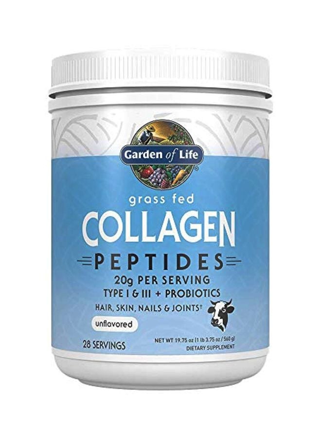 Garden of Life Grass Fed Collagen Peptides Powder 