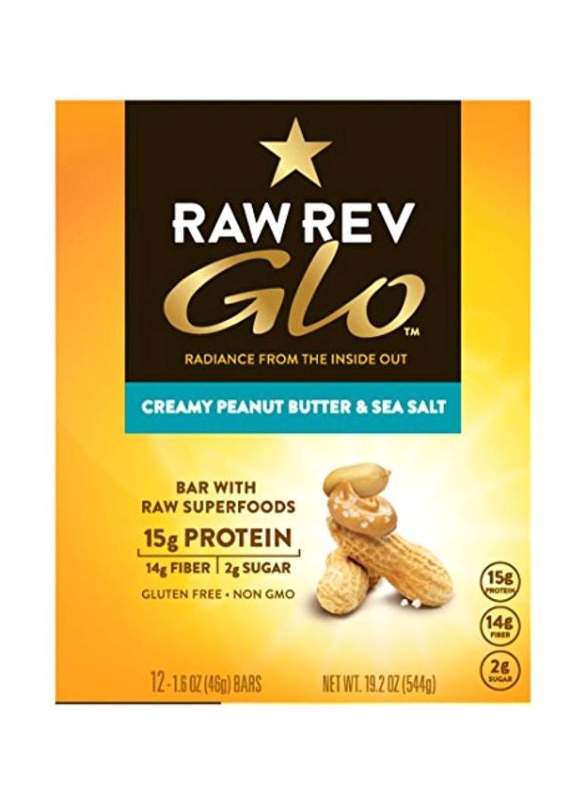 Raw Rev Glo Pack Of 12 Protein Bars  - Image 3